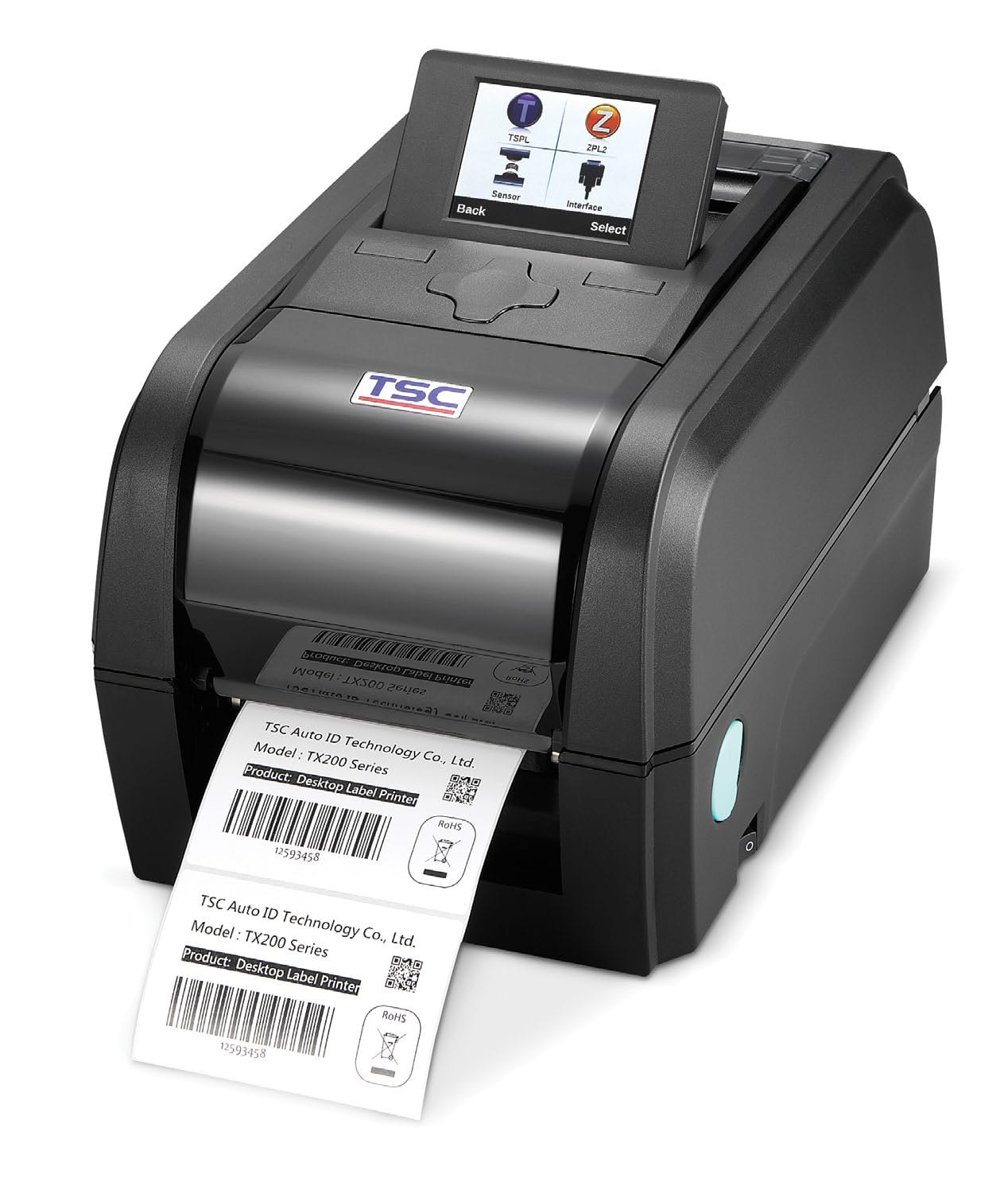 TSC TX200 Wifi Ready 203 dpi 8 ips Thermal Transfer Desktop Printer